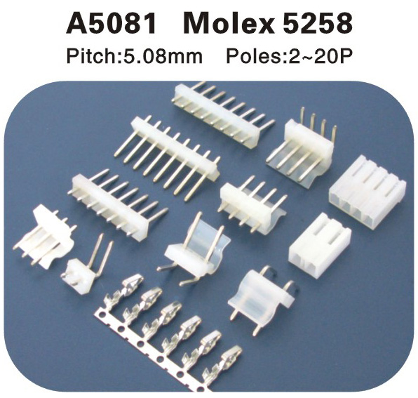 Molex 5258连接器 A5081